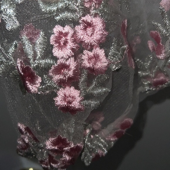 vintage mesh corset crop top!🎀 - Picture 4 of 4